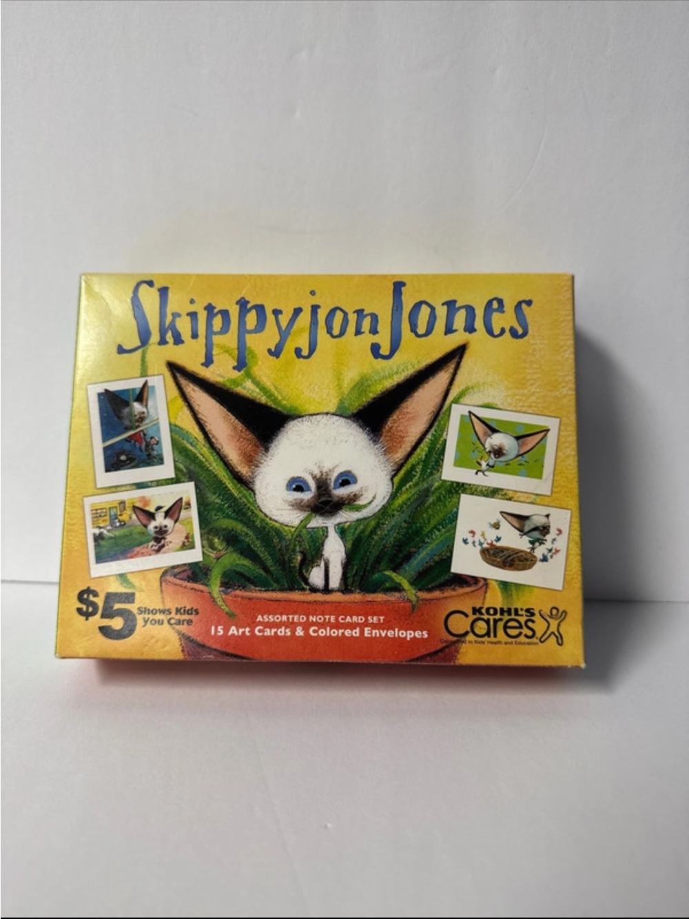 Skippy von Jones Assorted Note Cards & Colored Envelopes Mid Century Modern Cats